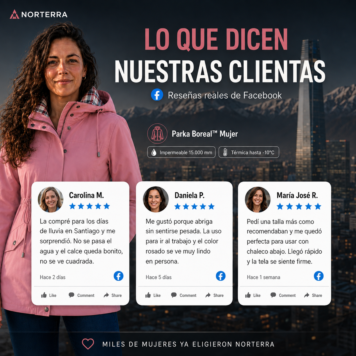 Parka Boreal™ Mujer | Temporada Invierno 2026