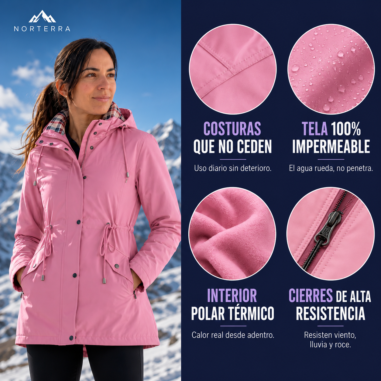 Boreal™ | Chaqueta Outdoor Impermeable 3 en 1 para mujer
