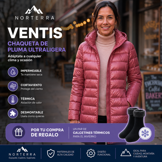 Ventis™ | Chaqueta de Plumas Ultraligera