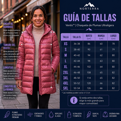 Ventis™ | Chaqueta de Plumas Ultraligera