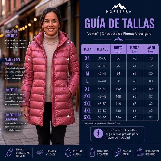 Parka Ventis™ Mujer | Temporada Invierno 2026
