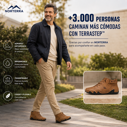 TerraStep™ | Calzado Ortopédico Impermeable y Transpirable