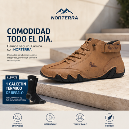 TerraStep™ | Calzado Ortopédico Impermeable y Transpirable