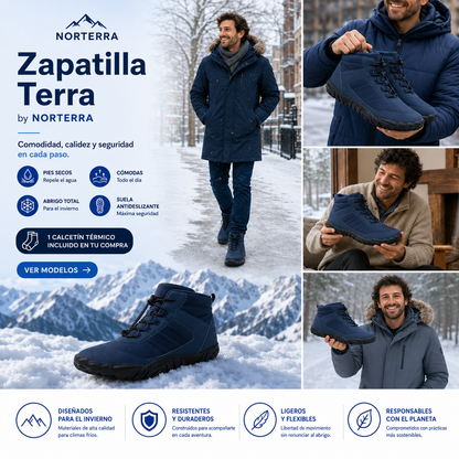 Terra™ | Zapatillas Unisex Impermeables y Térmicas