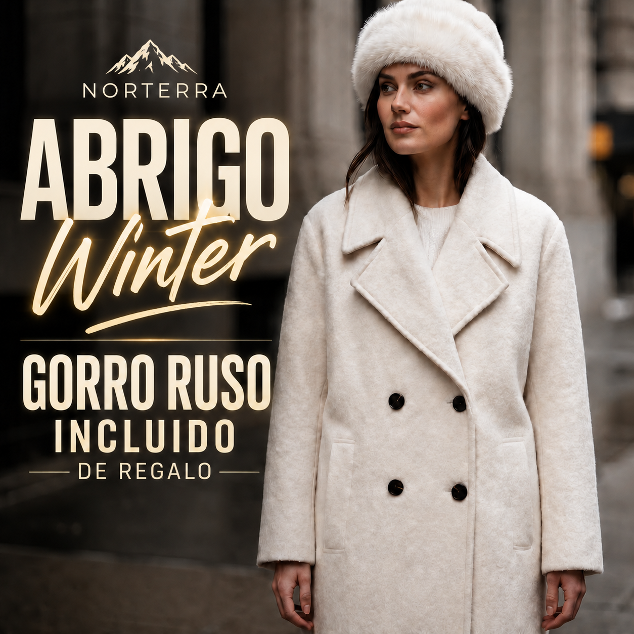 Winter™ | Abrigo Marfil