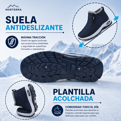 Sianna-Botines Impermeables Acolchados