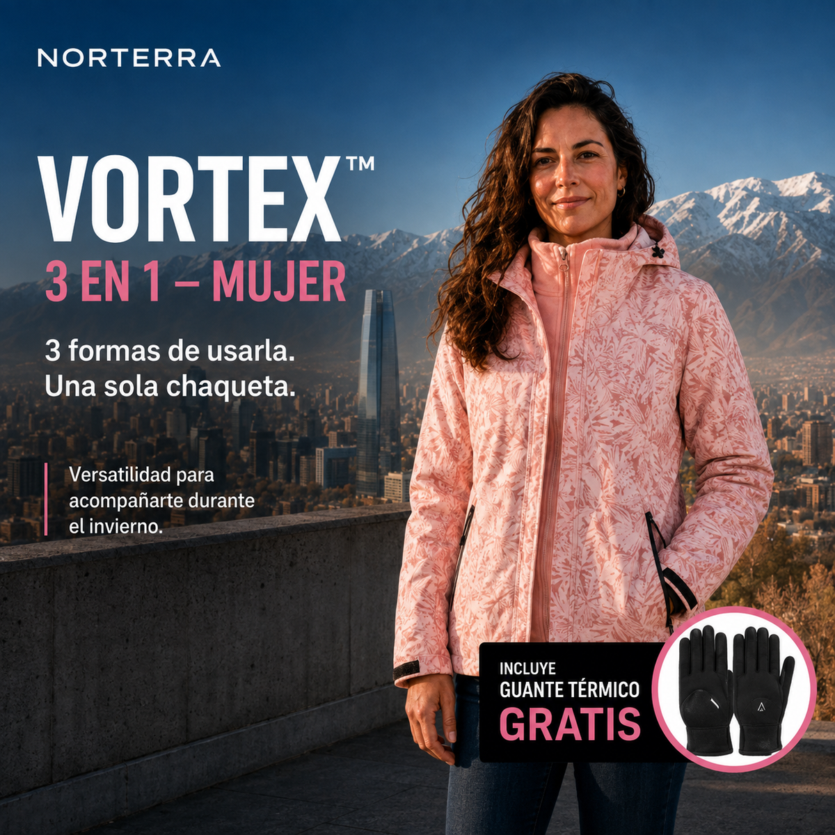 Parka Vortex™ Mujer | Temporada Invierno 2026