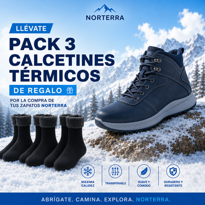 Bota Nordic Hombre + Pack 3 Calcetines Térmicos