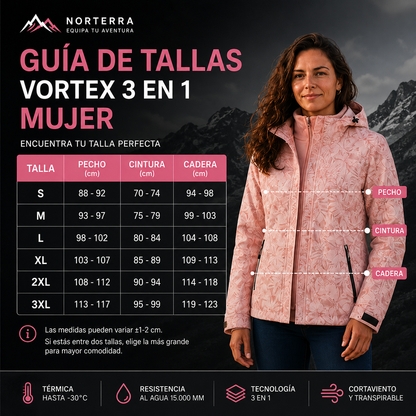 Parka Vortex™ Mujer | Temporada Invierno 2026
