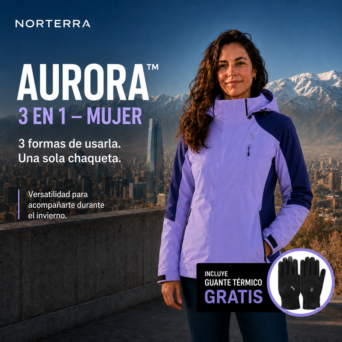 Parka Aurora™ Mujer | Temporada Invierno 2026