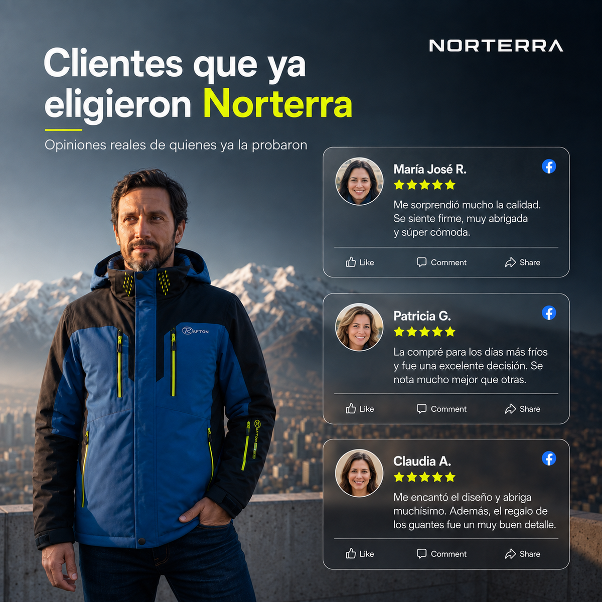 Parka Terra Cumbre™ Hombre | Temporada Invierno 2026