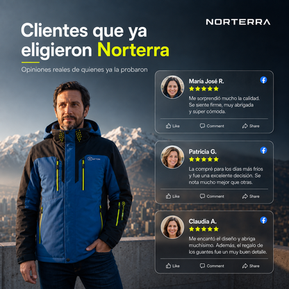 Parka Terra Cumbre™ Hombre | Temporada Invierno 2026