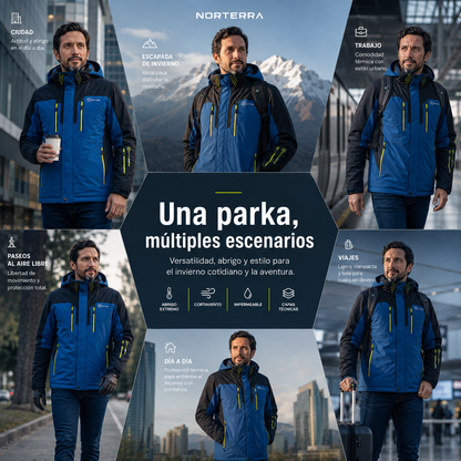 Parka Terra Cumbre™ Hombre | Temporada Invierno 2026