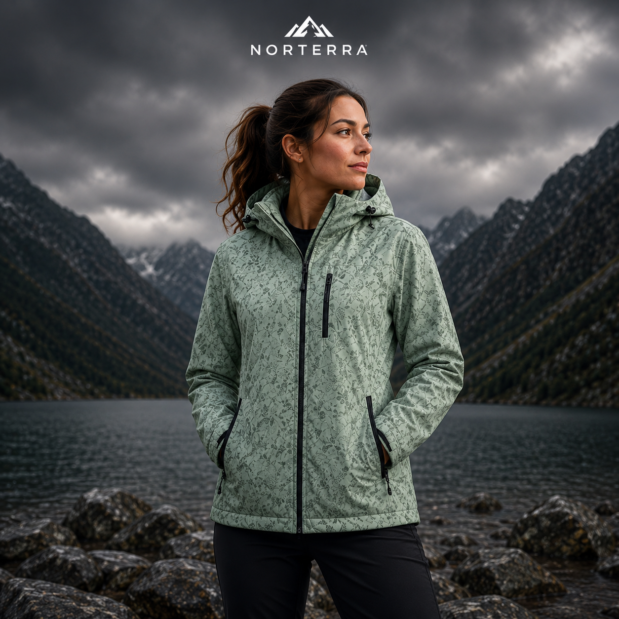 Vortex 3 en 1 Chaqueta Impermeable mujer