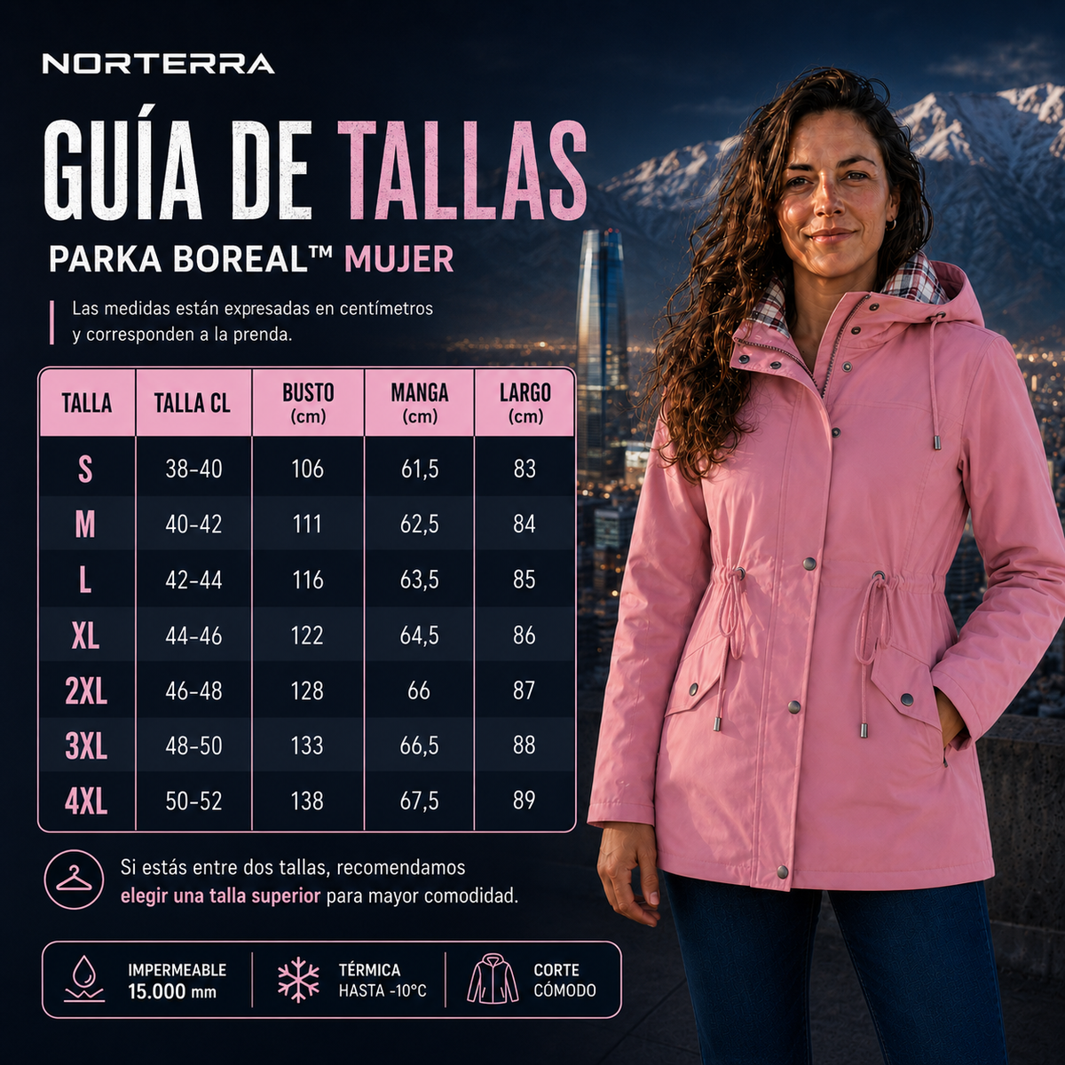 Parka Boreal™ Mujer | Temporada Invierno 2026